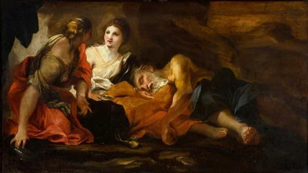 Lot und seine Töchter